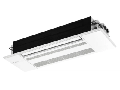 Climatizzatore a cassetta compatta per installazione a soffitto, ideale per climatizzazione uniforme di spazi commerciali e residenziali in Ticino – Frigo Control
