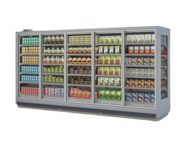 Banco murale refrigerato compatto a 2 porte per negozi in Ticino