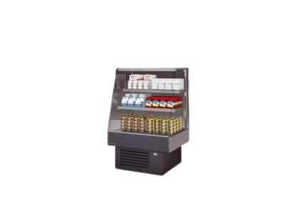 Banco refrigerato verticale compatto per snack e bar in Ticino